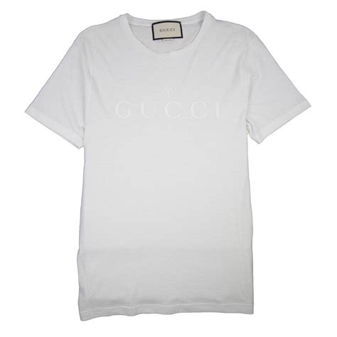 gucci black and white t shirt|gucci plain white t shirt.